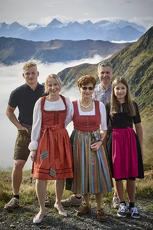 Familie Schwaiger Westgipfelhütte in Saalbach Hinterglemm